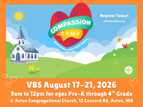 Vacation Bible School at Acton Congregational Church